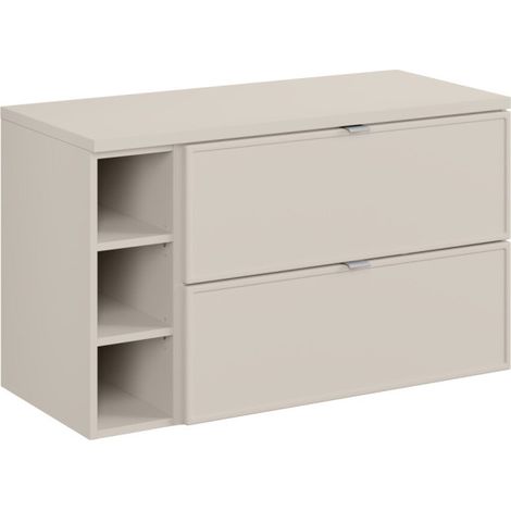Meuble sous vasque 100 cm + 2 éléments - Sublima Cashmere - Livraison gratuite