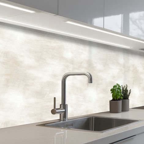 Kitchen Splashback Subtle - Texture - Beige 150x60 cm