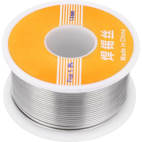 Fil électrique 63‑37 1,8% colophane soudure outil électrique flux diamètre 1,0mm 105g (1/5)