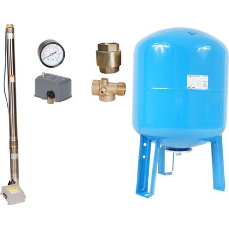 kit forage complet 100L 52 L- min à 100 M avec accessoires