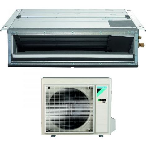 Climatizzatore Condizionatore Daikin Bluevolution Inverter Canalizzato Ultrapiatto 18000 Btu FDXM50F3/F9 R-32 Wi-Fi Optional - Garanzia Italiana Nessun Comando,Italia 2+2