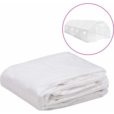 Couverture de remplacement de serre Pour Serre de Jardin - (18 m²) 3x6x2cm Transparent BV813868 - BonneVie (1/3)