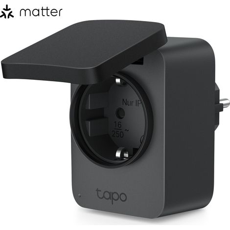 TP-Link Funksteckdose Tapo P410M Mini Smart Wi-Fi Outdoor (Tapo P410M(EU))
