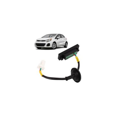 Kratzfester ABS-Heckklappenentriegelungsknopf – Kompatibel mit Kia Picanto TB 2011–2017 und Kia Rio Mk3 2011–2017 812601W220 (1/4)