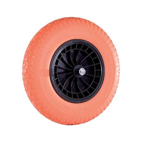Ruota pneumatico in poliuretano per carriole 400x80 BRIXO