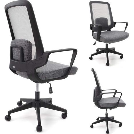 Ergosolid AMO 70 Bürostuhl grau komfortabel (1/3)