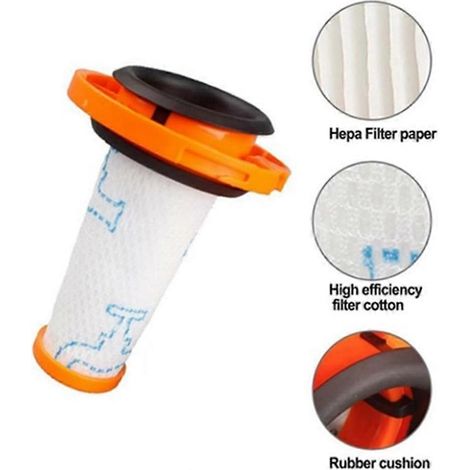 Filtres pour aspirateur Rowenta X-FORCE FLEX 9.60 RH20xx ZR009010 ZR009012 - Pièces de rechange - Accessoires de nettoyage efficaces (lot de 4)