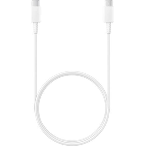 Samsung EP-DA705BWE USB-C – USB-C 3A Kabel 1 m (OOB Bulk – Ersatzverpackung) – Weiß (1/3)