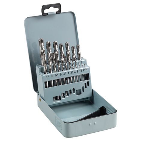 TIMCO Ground Jobber Drills Set HSS - 19pcs
