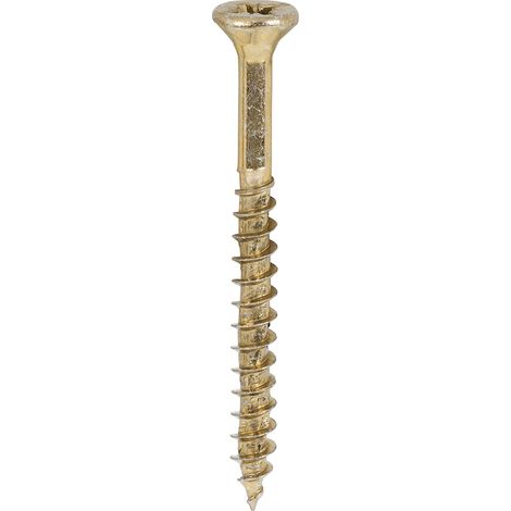 TIMCO Velocity Premium Multi-Use Countersunk Gold Woodscrews - 4.0 x 45