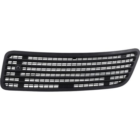 Hood Bonnet Upper Grill Vent Trim élégant Abs Abs Abs amélioré Remplacement du Couvercle de la Calandre Air Flow pour la Classe S W221 2007 2013 (Droite: 2218800305) (1/4)