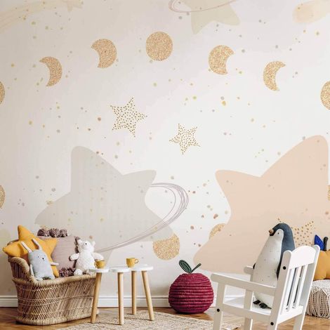 Papel pintado adhesivo fases luna artgeist 350x256 cm