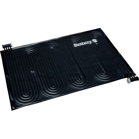TrAdE Shop Traesio - Pannello Tappetino Riscaldatore A Energia Solare Per Piscina Fuori Terra 110x171cm 58423 - (1/5)