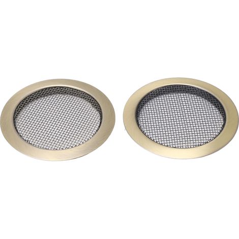 Stück Schallloch-Einsätze für Dobro-Resonator-Schirmbox, Resonanzgitarren-Einsatz, Lautsprechergitter (1/5)