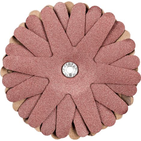 PFERD TOOLS POLISTAR-TUBE PST-T Ø 100mm Bohrung Ø 5 mm A120 zum Schleifen von Bohrungen und Rohren 10 Stk (1/4)