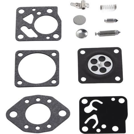 Tillotson HU Carburetor Kit - 3 Paper Blocks - 2 Gaskets - Accessories Included (1/4)
