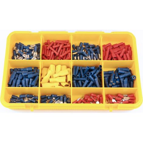 Assortimento di 390 morsetti elettrici