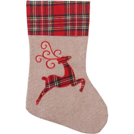 Christmas Reindeer Stockings 26X45CM (1/5)