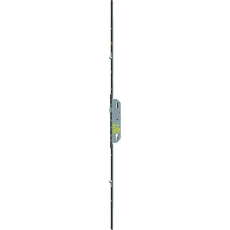 Ferco – Crémone R2 ajustable à rouleaux – Axe 35 mm – Longueur 980/730 – Pour portes et fenêtres – Système à rouleaux fluide