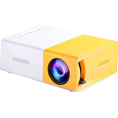 Mini projecteur une pièce, cadeau de garçon de fille de projecteur de LED portatif pour le cinéma à la maison-1278042mm (1/5)