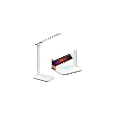 Lampe de bureau LED réglable avec 3 modes de couleur et 10 niveaux de luminosité – bras flexible en forme de cygne, fixation par pince ou sur surface plane, protection oculaire, idéale pour ordinateur (1/4)