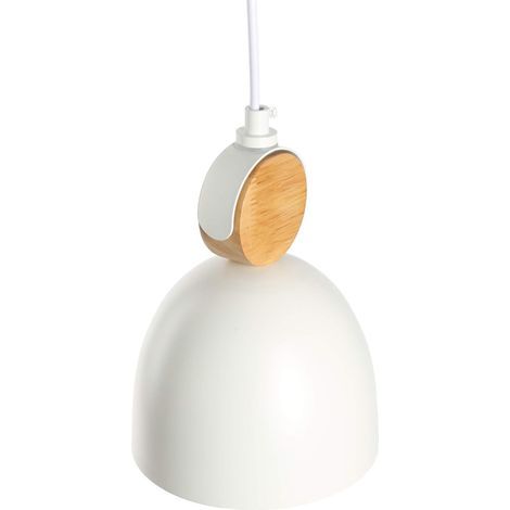 E27 Moderne Metal Suspensions Luminaire Sphérique Plafonnier Lustre Industriel en Métal Plafonnier Lustre Plafonnier Lampe LED (Blanc) (1/5)