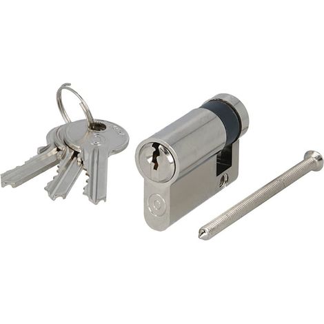 Profilzylinder Halbzylinder Messing 30/10mm – Zylinder ideal für schmale Türen (1/5)