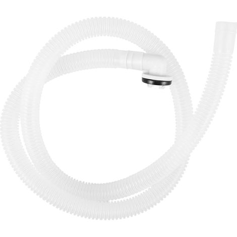 Kit de Vidange Climatiseur 15 mm avec Tuyau Transparent 1 m  Coude avec Joint en Caoutchouc pour Évacuation des Condensats, pour Climatiseur Split et de Fenêtre Compatible (1/5)