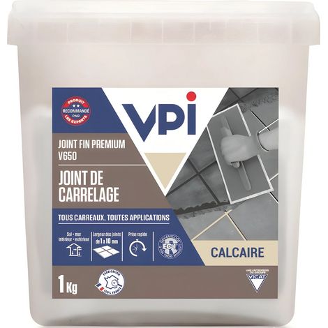 Joint fin premium V650 1Kg VPI Calcaire