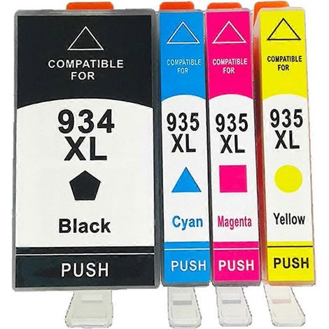 Cartouche d'encre 934XL 935XL pour imprimante HP Officejet Pro 6812 6830 6815 6835 6230 (1/5)