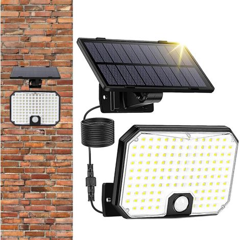 Solar Motion Lights Outdoor, Solar Porch Lights, 3 Modes Motion Sensor Wall Light, Outdoor Wall Lights, Cordless Solar Wall Sconce, Outdoor Motion Sensor Lights, Solar Wall Sconce For Outdoor (1/5)