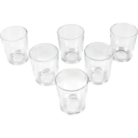 Northix Dessertglas Transparent Set 6 Stück (1/3)