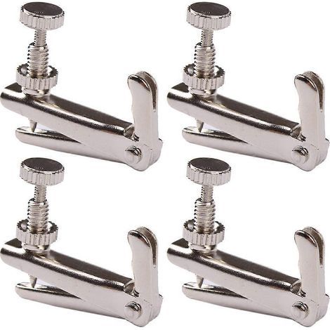 Saitenspanner für Violine, Feinstimmer für Violine, Größe S (silber) (1/3)