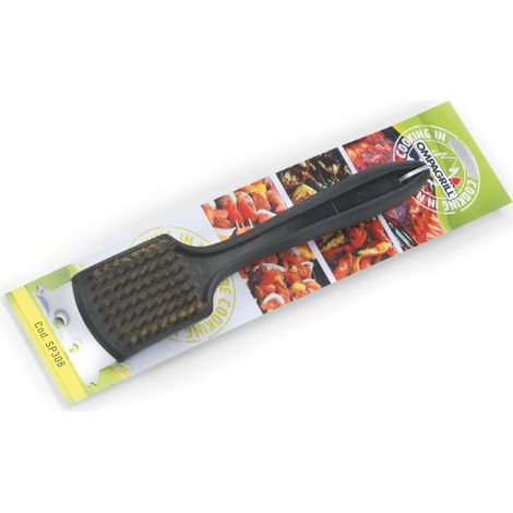 Ompagrill SPAZZOLA IN OTTONE PER GRIGLIE cm. 31