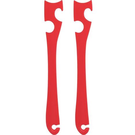 Oven rack push and pull tool – 2 pieces, 28 cm long handle, anti-scald (1/5)