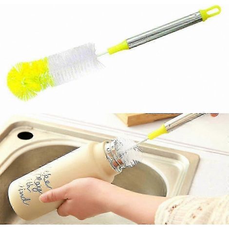 Brosse à bouteille à long manche pour le nettoyage de la cuisine (1/5)