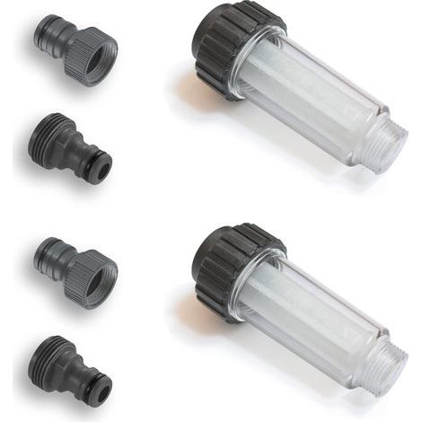 Filtre à eau, pour nettoyeur haute pression, pompe de jardin, arrosage de jardin, camping-car, raccord ¾ pouces (1/5)