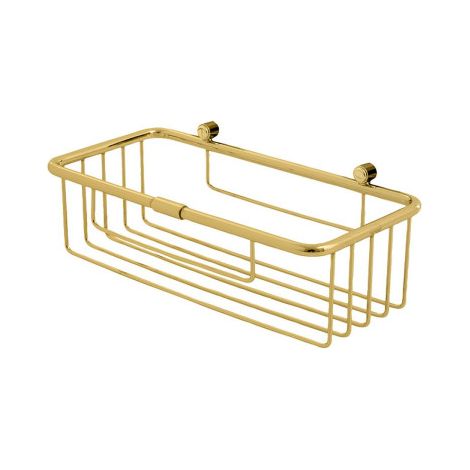 Panier de douche rectangulaire 25228 cm dore - CRISTINA ONDYNA SHD1556P