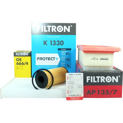 3 Filtros Filtron Dacia Dokker Lodgy 1.5 dCi 2018- (1/4)
