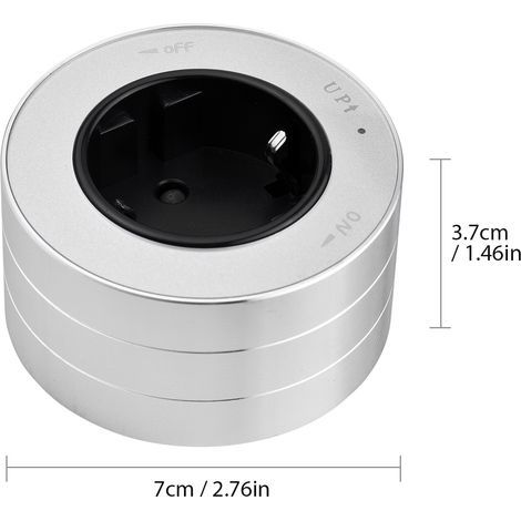 Rail-mounted power outlets, mobile electrical adapter for office, kitchen and living room (1/5)