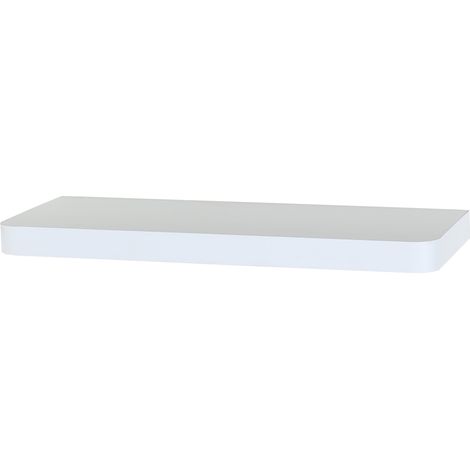 Trent Narrow Floating Shelf Kit - 800 x 145 x 38 mm - Matt White