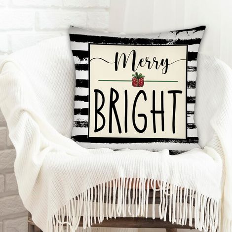 Housse de coussin 45x45 cm en polyester incolore pour anniversaire de mariage la saint-valentin (1/5)