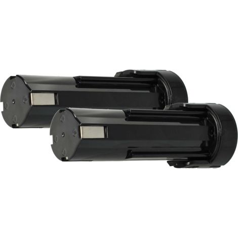 vhbw 2x Akku kompatibel mit ABB Pressofix 208 Werkzeug (3300 mAh, NiMH, 2,4 V)