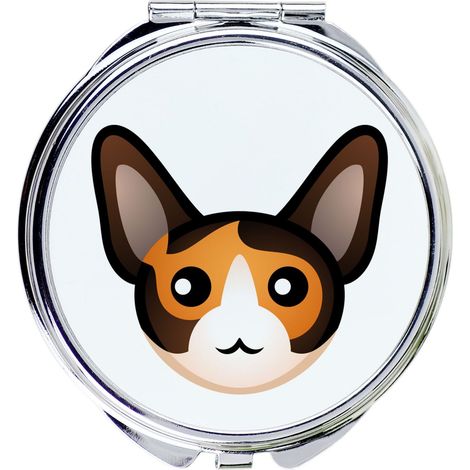 Cornish Rex - uno specchietto tascabile per borsa di Art-Dog (1/5)