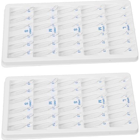 60 facettes dentaires résistantes à la chaleur pour prothèses, kit de 60 empreintes durables (1/5)