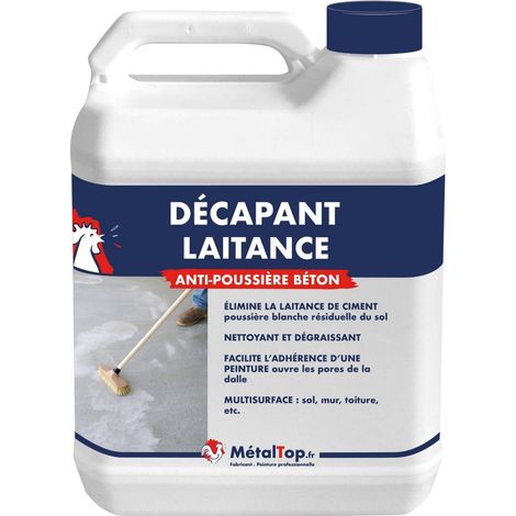 Decapant Laitance - 20 L - Incolore - Metaltop