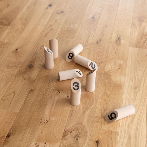 Parquet Chêne blond naturel contrecollé verni 10.8/2.5 x 164 x 1 182 mm (1/5)