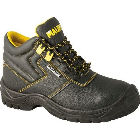 SCARPE ALTE Antinfortunistica Colore Nero Mod. MIGLIA Taglia 39 MAURER S3