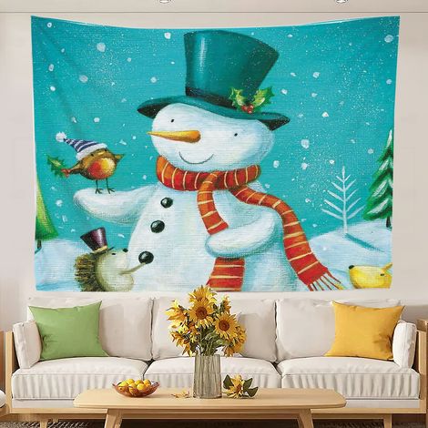 Tapisseries murales décoratives, tapisseries esthétiques à suspendre au mur pour chambre d'étudiant 150x130cm (1/5)