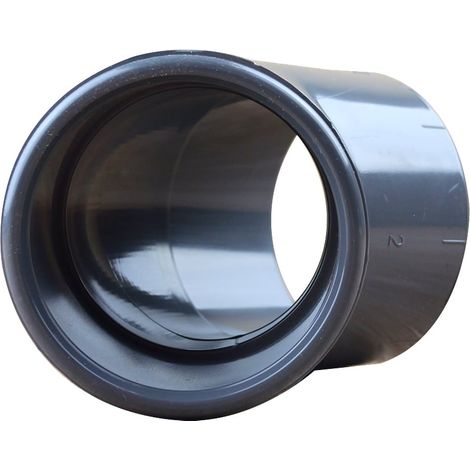 COUDE PVC PRESSION NF 45° FF à coller - Ø50 - PLASSON (1/3)